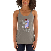 Load image into Gallery viewer, Probe You (Full - Gal) - Women's Racerback Tank - Keen Eye Design