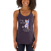 Load image into Gallery viewer, Probe You (Full - Gal) - Women's Racerback Tank - Keen Eye Design