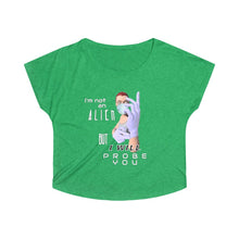 Load image into Gallery viewer, Probe You (Full Gal) - Women's Tri-Blend Dolman - Keen Eye Design