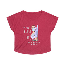 Load image into Gallery viewer, Probe You (Full Gal) - Women's Tri-Blend Dolman - Keen Eye Design