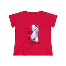 Load image into Gallery viewer, Probe You (Lite - Gal) Women's Curvy Tee - Keen Eye Design