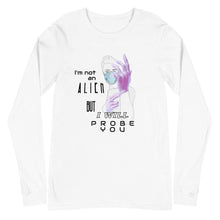 Load image into Gallery viewer, Probe You (Lite - Guy) - Unisex Long Sleeve Tee - Keen Eye Design