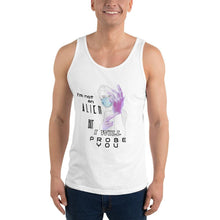 Load image into Gallery viewer, Probe You (Lite - Guy) - Unisex Tank Top - Keen Eye Design