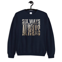 Load image into Gallery viewer, Six Ways Sideways Always (Sandtracks 2) - Unisex Sweatshirt - Keen Eye Design