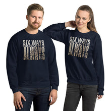 Load image into Gallery viewer, Six Ways Sideways Always (Sandtracks 2) - Unisex Sweatshirt - Keen Eye Design