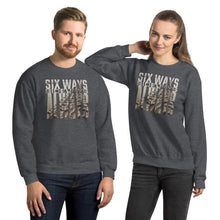 Load image into Gallery viewer, Six Ways Sideways Always (Sandtracks 2) - Unisex Sweatshirt - Keen Eye Design