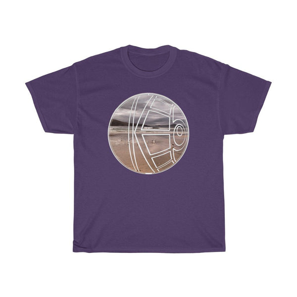 The Shorescape Reflection - Part 3 - Unisex Heavy Cotton Tee - Keen Eye Design
