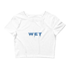 Load image into Gallery viewer, Wet (Answer - Water Style) - Women's Crop Tee - Keen Eye Design