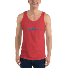 Load image into Gallery viewer, Wet? (Question - Water Style) - Premium Unisex Tank Top - Keen Eye Design