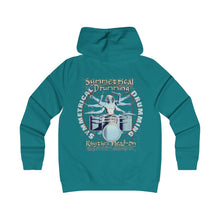 Load image into Gallery viewer, Symmetrical Drumming V3.5 - Girlie College Hoodie - Keen Eye Design