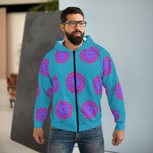 Load image into Gallery viewer, Radisolarc BP03PTTU - AOP Unisex Zip Hoodie