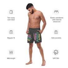Load image into Gallery viewer, Freaky Flukey Arsey Aussie V2 - Men's Swim Trunks / Board Shorts