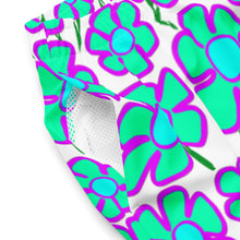 Load image into Gallery viewer, Greenflower on White - Men's Swim Trunks (Unisex Board Shorts)