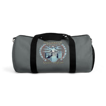 Load image into Gallery viewer, Symmetrical Drumming V3 - Duffel Bag (Grey) - Keen Eye Design