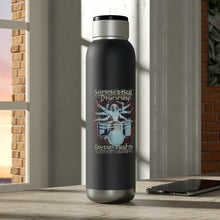 Load image into Gallery viewer, Symmetrical Drumming - Soundwave Copper Vacuum Audio Bottle 22oz - Keen Eye Design
