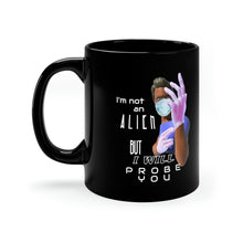 Load image into Gallery viewer, Probe You (Full - Guy) V3 - Black mug 11oz