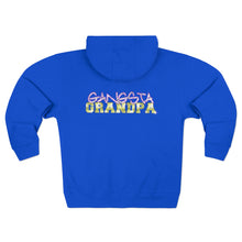 Load image into Gallery viewer, Gangsta Grandpa - Men's Premium Full Zip Hoodie