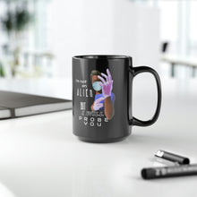 Load image into Gallery viewer, Probe You (Full - Guy) V3 - Black Mug 15oz