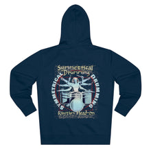 Load image into Gallery viewer, Symmetrical Drumming V3.5 - Men's Eco Cultivator Zip Hoodie - Keen Eye Design