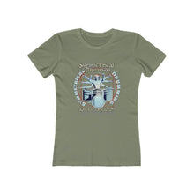 Load image into Gallery viewer, Symmetrical Drumming V3 - Women's Boyfriend Tee - Keen Eye Design