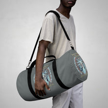 Load image into Gallery viewer, Symmetrical Drumming V3 - Duffel Bag (Grey) - Keen Eye Design