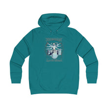 Load image into Gallery viewer, Symmetrical Drumming V3.5 - Girlie College Hoodie - Keen Eye Design