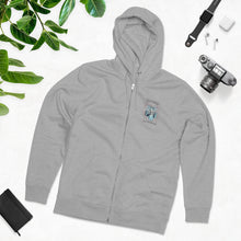 Load image into Gallery viewer, Symmetrical Drumming V3.5 - Men's Eco Cultivator Zip Hoodie - Keen Eye Design