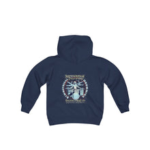 Load image into Gallery viewer, Symmetrical Drumming V3.5 - Youth Heavy Blend Hooded Sweatshirt