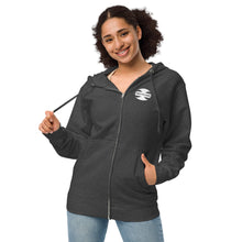 Load image into Gallery viewer, CRUSTYFLICKER Spirit - Unisex Zip-Up Hoodie Sweater