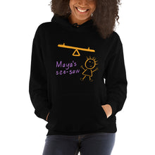 Load image into Gallery viewer, Maya's See-Saw - Heavy Blend Unisex Hoodie - Keen Eye Design