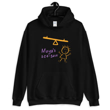 Load image into Gallery viewer, Maya's See-Saw - Heavy Blend Unisex Hoodie - Keen Eye Design