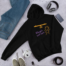 Load image into Gallery viewer, Maya's See-Saw - Heavy Blend Unisex Hoodie - Keen Eye Design