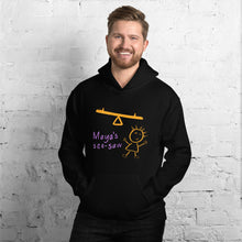 Load image into Gallery viewer, Maya's See-Saw - Heavy Blend Unisex Hoodie - Keen Eye Design
