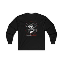 Load image into Gallery viewer, Symmetrical Drumming V24 - Unisex Ultra Cotton Long Sleeve Tee (F &amp; B)
