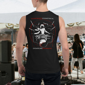 Symmetrical Drumming V24 - Unisex Muscle Shirt (F & B)