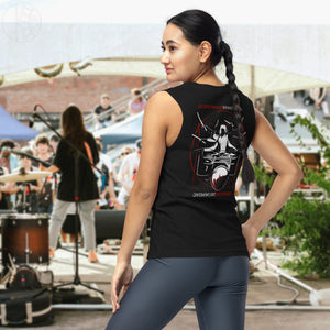 Symmetrical Drumming V24 - Unisex Muscle Shirt (F & B)