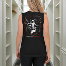 Load image into Gallery viewer, Symmetrical Drumming V24 - Unisex Muscle Shirt (F &amp; B)
