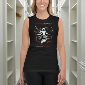 Symmetrical Drumming V24 - Unisex Muscle Shirt (F & B)