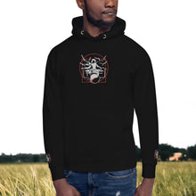 Load image into Gallery viewer, Symmetrical Drumming V24 - Embroidered Unisex Hoodie
