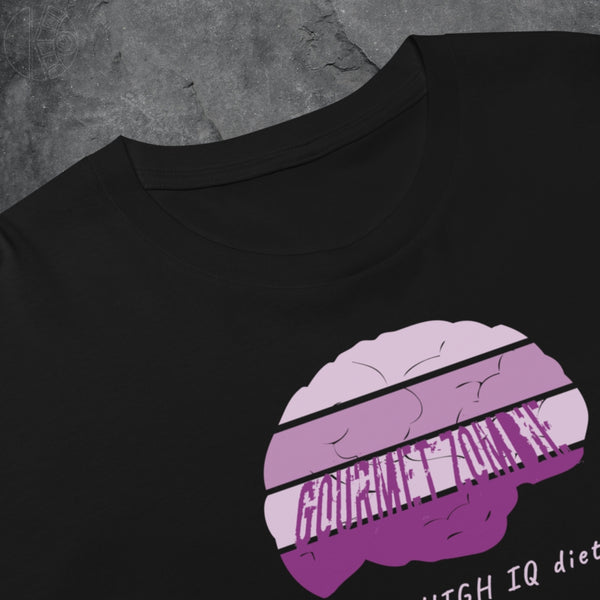 Gourmet Zombie on a High IQ Diet - Crop Top