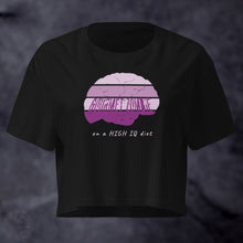 Load image into Gallery viewer, Gourmet Zombie on a High IQ Diet - Crop Top
