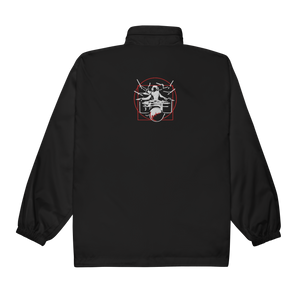 Symmetrical Drumming V24 - Unisex Embroidered Windbreaker