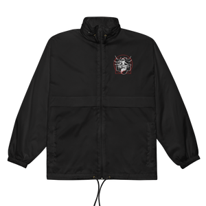 Symmetrical Drumming V24 - Unisex Embroidered Windbreaker