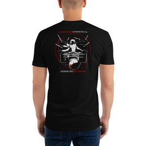 Symmetrical Drumming V24 - Premium Men's Short Sleeve T-Shirt