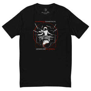 Symmetrical Drumming V24 - Premium Men's Short Sleeve T-Shirt