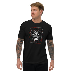 Symmetrical Drumming V24 - Premium Men's Short Sleeve T-Shirt