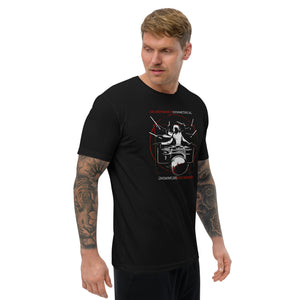 Symmetrical Drumming V24 - Premium Men's Short Sleeve T-Shirt