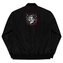 Load image into Gallery viewer, Symmetrical Drumming V24 - Embroidered Unisex Premium Recycled Bomber Jacket
