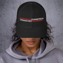 Load image into Gallery viewer, Symmetrical Drumming V24 (Text Only Vers) - Embroidered Trucker Cap
