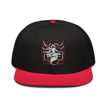 Load image into Gallery viewer, Symmetrical Drumming V24 - Embroidered Snapback Hat
